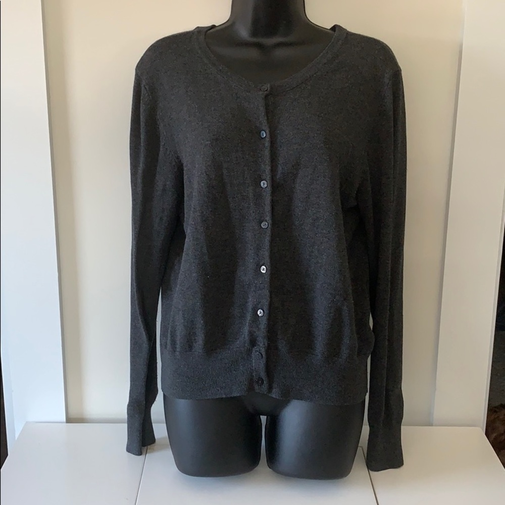 Charcoal gray sweater